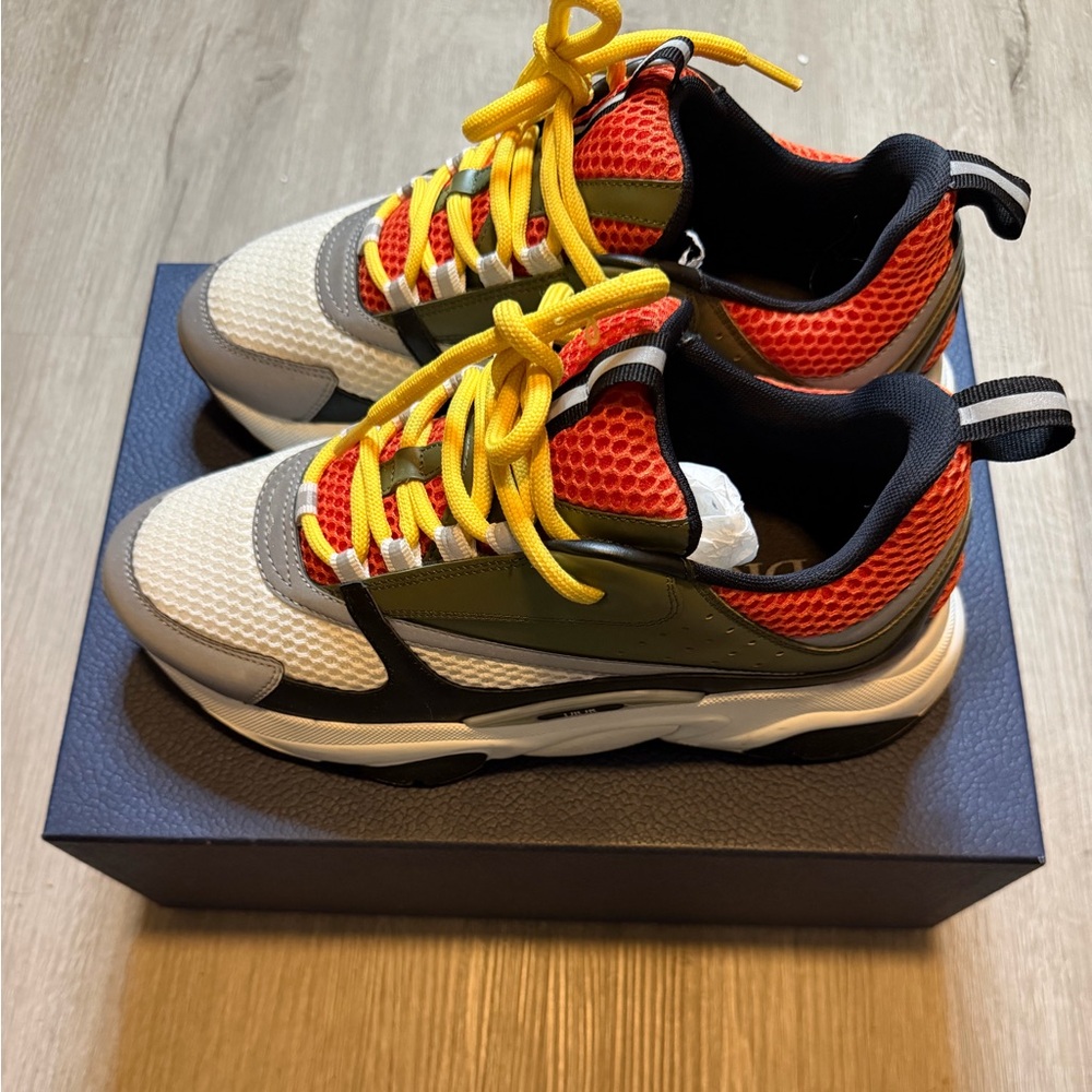 Dior Men’s B22 Sneakers Calf Mesh Sz 41 US 8